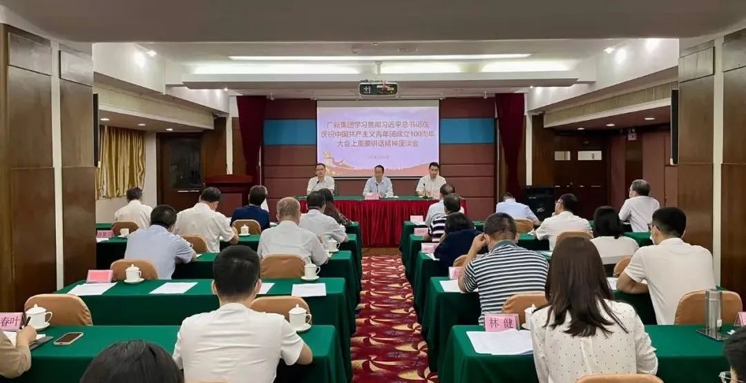 tapplay集团召开学习贯彻习近平总书记在庆祝中国共产主义青年团成立100周年大会上重要讲话精神座谈会