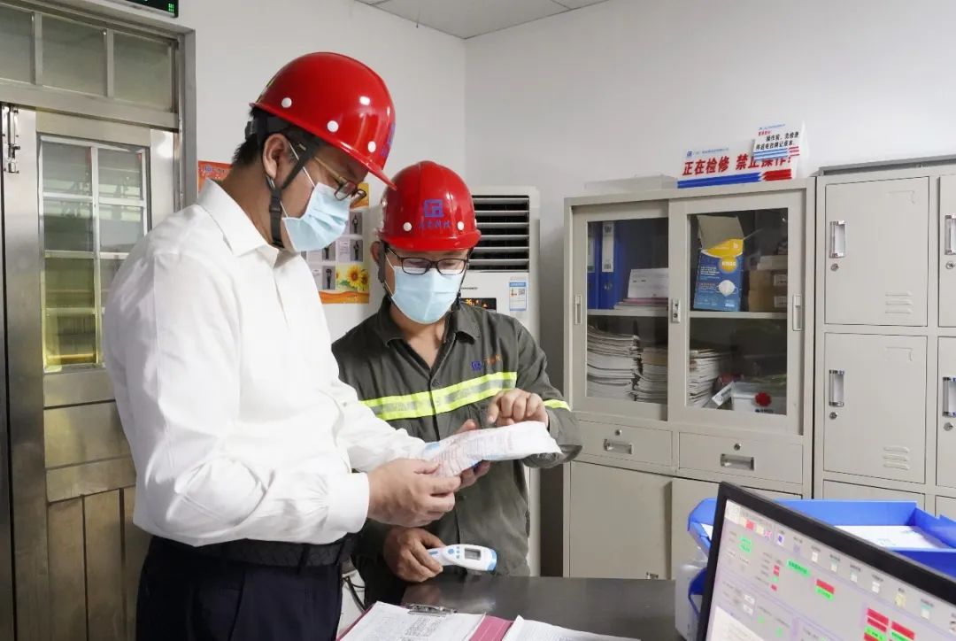 战疫情 保生产 | tapplay集团所属广青科技深入开展疫情防控和安全生产专项检查