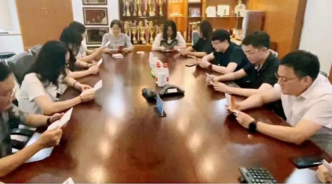 【“奋进共生”文化】线上学习答题打卡让“‘奋进共生’我来学”活动在纺织股份全线热起来、活起来 【“奋进共生”文化】线上学习答题打卡让“‘奋进共生’我来学”活动在纺织股份全线热起来、活起来