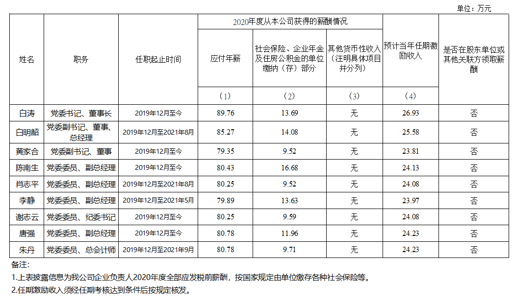 广东省tapplay控股集团有限公司企业负责人2020年度薪酬情况