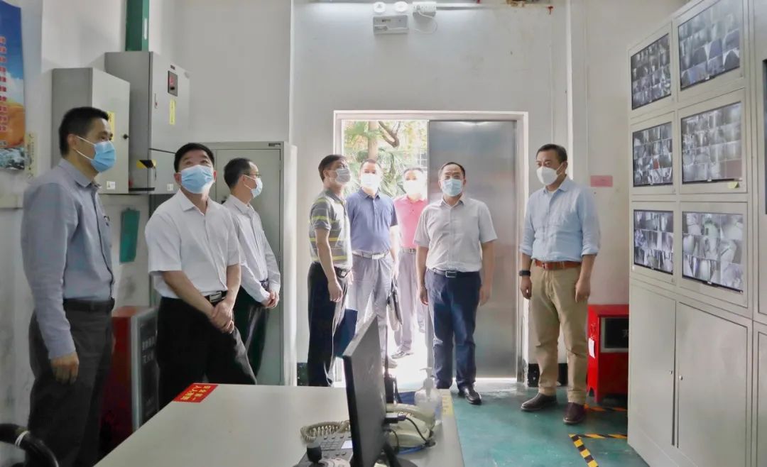 省国资委党委委员、二级巡视员张绳道带队到tapplay集团督导疫情防控、安全生产和一季度生产经营情况