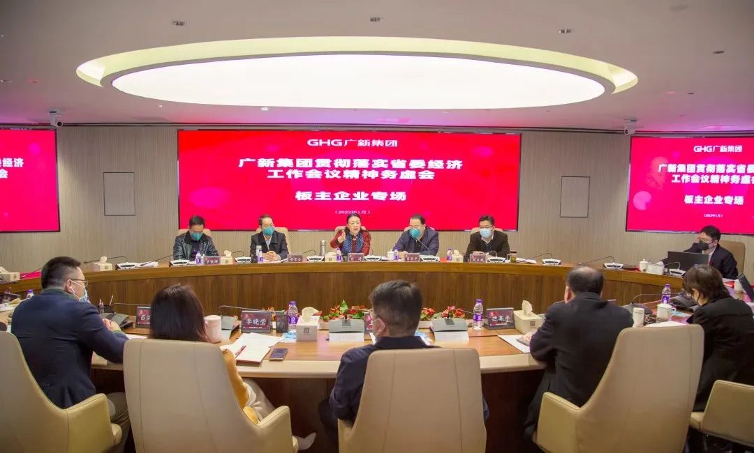 tapplay集团召开贯彻落实省委经济工作会议精神务虚会