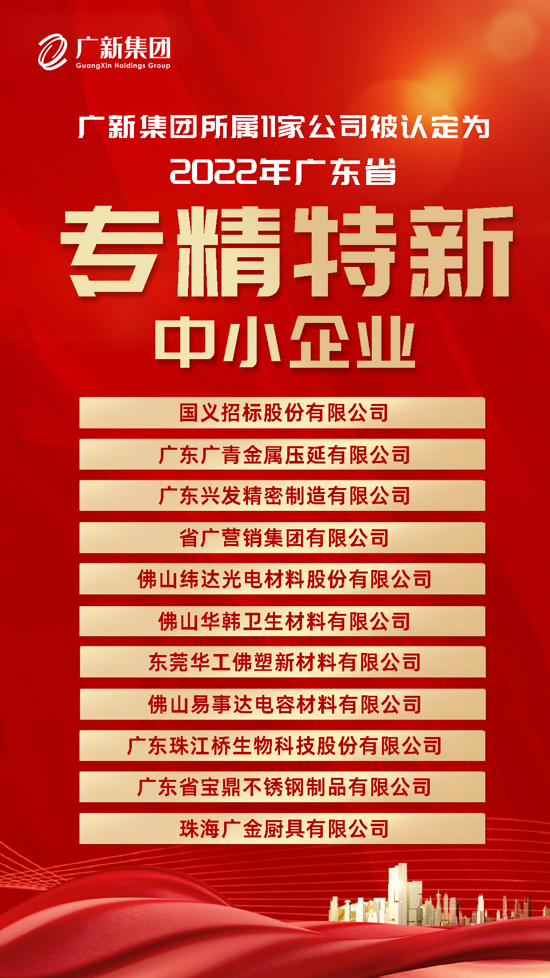 新春开门红!tapplay集团所属11家公司被认定为“2022年广东省专精特新中小企业” 新春开门红!tapplay集团所属11家公司被认定为“2022年广东省专精特新中小企业”
