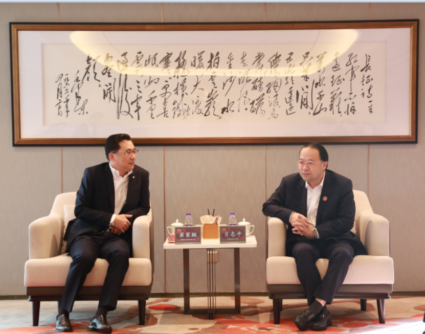 招商银行广州分行党委书记、行长崔家鲲一行到访tapplay集团 招商银行广州分行党委书记、行长崔家鲲一行到访tapplay集团